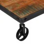Couchtisch mit Rollen aus massivem Recyclingholz 100x60x26 cm von vidaXL, Couchtisch - Ref: Foro24-338016, Preis: 113,76 €, R...