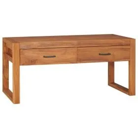 Teak wood TV cabinet 100x40x45 cm by vidaXL, TV Furniture - Ref: Foro24-325272, Price: 132,33 €, Discount: %