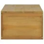 Wand-Badezimmerschrank aus massivem Teakholz 110x45x30 cm von vidaXL, Schließfächer und Lagerschränke - Ref: Foro24-338228, P...