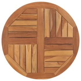 Round table top solid teak wood 2.5 cm 70 cm by vidaXL, Table tops - Ref: Foro24-48985, Price: 101,42 €, Discount: %