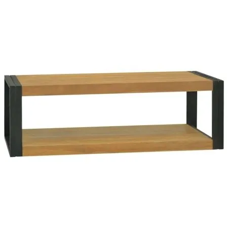 Solid teak wood bathroom cabinet 120x45x35 cm by vidaXL, Lockers and storage cabinets - Ref: Foro24-338232, Price: 93,71 €, D...