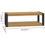 Solid teak wood bathroom cabinet 120x45x35 cm by vidaXL, Lockers and storage cabinets - Ref: Foro24-338232, Price: 93,71 €, D...