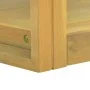 Wall mounted bathroom cabinet solid teak wood 60x45x35 cm by vidaXL, Lockers and storage cabinets - Ref: Foro24-338234, Price...