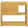 Badezimmerschrank aus massivem Teakholz, 85 x 40 x 75 cm von vidaXL, Schließfächer und Lagerschränke - Ref: Foro24-338238, Pr...