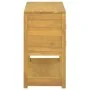 Badezimmerschrank aus massivem Teakholz, 85 x 40 x 75 cm von vidaXL, Schließfächer und Lagerschränke - Ref: Foro24-338238, Pr...
