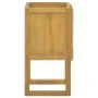 Badezimmerschrank aus massivem Teakholz, 45 x 45 x 75 cm von vidaXL, Schließfächer und Lagerschränke - Ref: Foro24-338246, Pr...