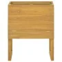 Armario de baño madera maciza de teca 60x45x75 cm de vidaXL, Taquillas y armarios de almacenamiento - Ref: Foro24-338247, Pre...