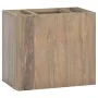 Wand-Badezimmerschrank aus massivem Teakholz, 45 x 30 x 40 cm von vidaXL, Schließfächer und Lagerschränke - Ref: Foro24-33825...