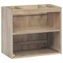 Solid teak wood wall bathroom cabinet 45x30x40 cm by vidaXL, Lockers and storage cabinets - Ref: Foro24-338251, Price: 72,91 ...