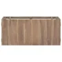 Teak solid wood wall-mounted bathroom cabinet 90x39x40 cm by vidaXL, Lockers and storage cabinets - Ref: Foro24-338254, Price...