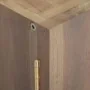 Teak solid wood wall-mounted bathroom cabinet 90x39x40 cm by vidaXL, Lockers and storage cabinets - Ref: Foro24-338254, Price...