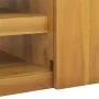 Wand-Badezimmerschrank aus massivem Teakholz 90x40x30 cm von vidaXL, Schließfächer und Lagerschränke - Ref: Foro24-338256, Pr...