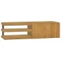 Wand-Badezimmerschrank aus massivem Teakholz, 110 x 40 x 30 cm von vidaXL, Schließfächer und Lagerschränke - Ref: Foro24-3382...