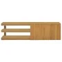 Wand-Badezimmerschrank aus massivem Teakholz, 110 x 40 x 30 cm von vidaXL, Schließfächer und Lagerschränke - Ref: Foro24-3382...