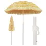 Sombrilla de playa estilo Hawai natural 180 cm de vidaXL, Sombrillas - Ref: Foro24-44547, Precio: 40,21 €, Descuento: %