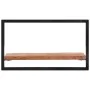 Wandregale 2 Einheiten aus massivem Akazienholz 60x25x35 cm von vidaXL, Regale und Regale - Ref: Foro24-338459, Preis: 62,92 ...