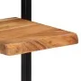 Wandregale 2 Stück massives Akazienholz 25x25x75 cm von vidaXL, Regale und Regale - Ref: Foro24-338462, Preis: 64,87 €, Rabat...