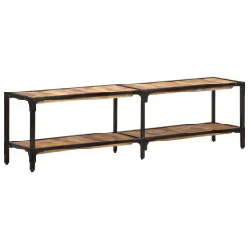 Massives Mangoholz TV-Möbel 150x30x41 cm von vidaXL, TV-Möbel - Ref: Foro24-338474, Preis: 85,63 €, Rabatt: %