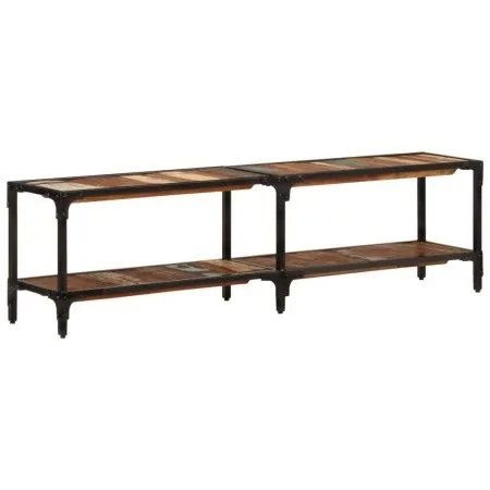 Mueble de TV madera maciza reciclada 150x30x41 cm de vidaXL, Muebles TV - Ref: Foro24-338475, Precio: 85,64 €, Descuento: %