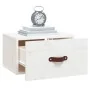 White wall bedside table 40x29.5x22 cm by vidaXL, Lockers and storage cabinets - Ref: Foro24-820988, Price: 30,75 €, Discount: %