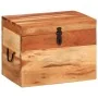 Solid acacia wood storage box 39x28x31 cm by vidaXL, Storage trunks - Ref: Foro24-338482, Price: 69,82 €, Discount: %