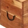 Solid acacia wood storage box 39x28x31 cm by vidaXL, Storage trunks - Ref: Foro24-338482, Price: 69,82 €, Discount: %