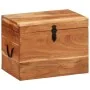 Solid acacia wood storage box 39x28x31 cm by vidaXL, Storage trunks - Ref: Foro24-338482, Price: 69,82 €, Discount: %