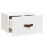 White wall bedside table 40x29.5x22 cm by vidaXL, Lockers and storage cabinets - Ref: Foro24-820988, Price: 30,75 €, Discount: %