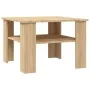 Mesa de centro madera contrachapada roble Sonoma 60x60x42 cm de vidaXL, Mesas de centro - Ref: Foro24-800210, Precio: 46,88 €...