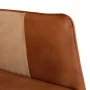 Schaukelstuhl aus echtem Leder und braunem Canvas von vidaXL, Schaukelstühle - Ref: Foro24-339691, Preis: 123,47 €, Rabatt: %