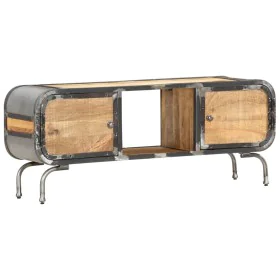 TV-Schrank aus massivem Mangoholz, 110 x 30 x 42 cm von vidaXL, TV-Möbel - Ref: Foro24-339711, Preis: 220,21 €, Rabatt: %