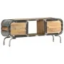 TV-Schrank aus massivem Mangoholz, 110 x 30 x 42 cm von vidaXL, TV-Möbel - Ref: Foro24-339711, Preis: 220,21 €, Rabatt: %