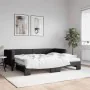 Trundle sofa bed with black fabric mattress 80x200 cm by vidaXL, Beds and slatted bases - Ref: Foro24-3196593, Price: 417,24 ...