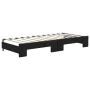Trundle sofa bed with black fabric mattress 80x200 cm by vidaXL, Beds and slatted bases - Ref: Foro24-3196593, Price: 417,24 ...