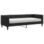 Sofá cama con colchón tela negro 80x200 cm de vidaXL, Camas y somieres - Ref: Foro24-3196557, Precio: 306,34 €, Descuento: %