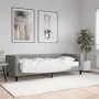 Schlafsofa mit hellgrauer Stoffmatratze 90x200 cm von vidaXL, Betten und Lattenroste - Ref: Foro24-3196560, Preis: 310,66 €, ...