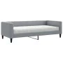 Schlafsofa mit hellgrauer Stoffmatratze 90x200 cm von vidaXL, Betten und Lattenroste - Ref: Foro24-3196560, Preis: 310,66 €, ...