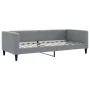Sofa bed with light gray fabric mattress 90x200 cm by vidaXL, Beds and slatted bases - Ref: Foro24-3196560, Price: 329,07 €, ...