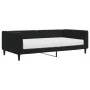 Sofá cama con colchón terciopelo negro 100x200 cm de vidaXL, Camas y somieres - Ref: Foro24-3196678, Precio: 361,56 €, Descue...