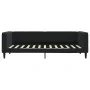 Sofá cama con colchón terciopelo negro 100x200 cm de vidaXL, Camas y somieres - Ref: Foro24-3196678, Precio: 361,56 €, Descue...