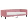 Sofá cama con colchón terciopelo rosa 90x200 cm de vidaXL, Camas y somieres - Ref: Foro24-3196670, Precio: 331,61 €, Descuent...