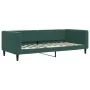 Sofa bed with dark green velvet mattress 90x200 cm by vidaXL, Beds and slatted bases - Ref: Foro24-3196669, Price: 319,78 €, ...