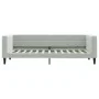 Sofá cama con colchón terciopelo gris claro 80x200 cm de vidaXL, Camas y somieres - Ref: Foro24-3196660, Precio: 364,45 €, De...