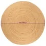 Alfombra redonda yute trenzado 240 cm de vidaXL, Alfombras - Ref: Foro24-343586, Precio: 152,16 €, Descuento: %
