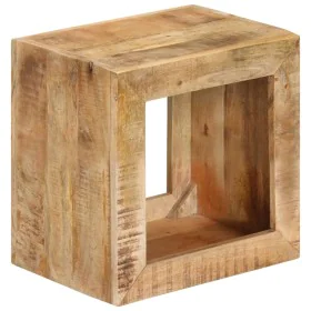 Solid mango wood stool 40x30x40 cm by vidaXL, Side tables - Ref: Foro24-337838, Price: 101,60 €, Discount: %