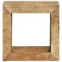 Solid mango wood stool 40x30x40 cm by vidaXL, Side tables - Ref: Foro24-337838, Price: 101,60 €, Discount: %