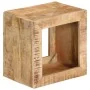 Solid mango wood stool 40x30x40 cm by vidaXL, Side tables - Ref: Foro24-337838, Price: 101,60 €, Discount: %