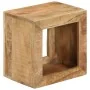 Solid mango wood stool 40x30x40 cm by vidaXL, Side tables - Ref: Foro24-337838, Price: 101,60 €, Discount: %
