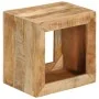 Solid mango wood stool 40x30x40 cm by vidaXL, Side tables - Ref: Foro24-337838, Price: 101,60 €, Discount: %
