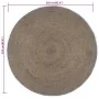 Handgewebter runder Jute-Teppich grau 210 cm von vidaXL, Teppiche - Ref: Foro24-343594, Preis: 131,76 €, Rabatt: %
